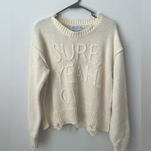 Wildfox Knit Sweater Small